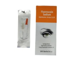 Tiras De Fluoresceína Sódica - 50 Tiras - Synn